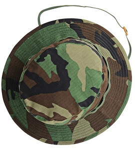 Buy Woodland Camo 100% Cotton Ripstop Boonie Hats at Army Surplus