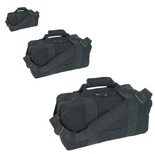 Buy Black Heavy-duty Ultimate Canvas Gear Bags w/ Lined Bottom at