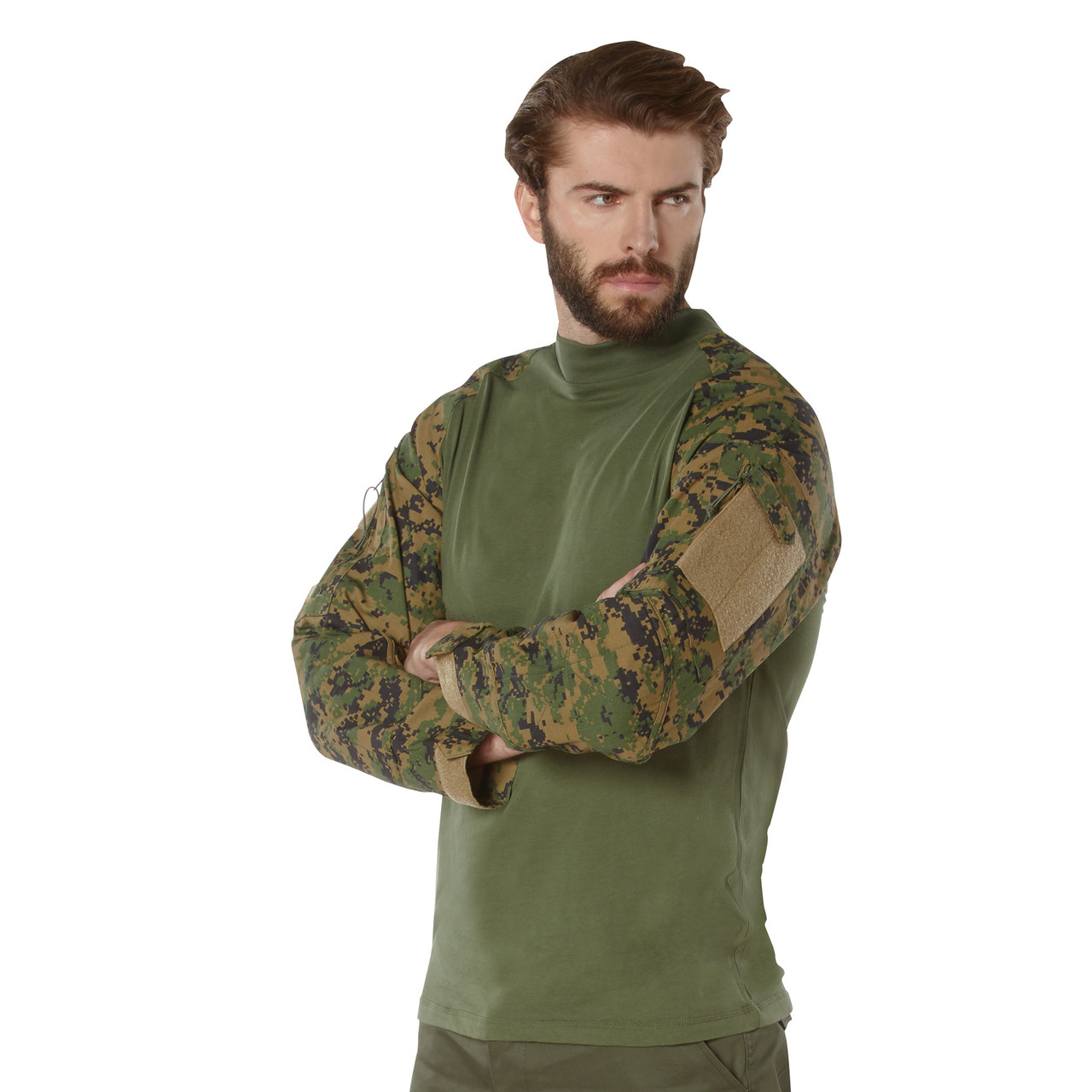 Buy Woodland Digital Camo Fire Retardant NYCO Combat Shirt at Army 