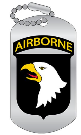 101st Airborne Division Wings Pin at Army Surplus World
