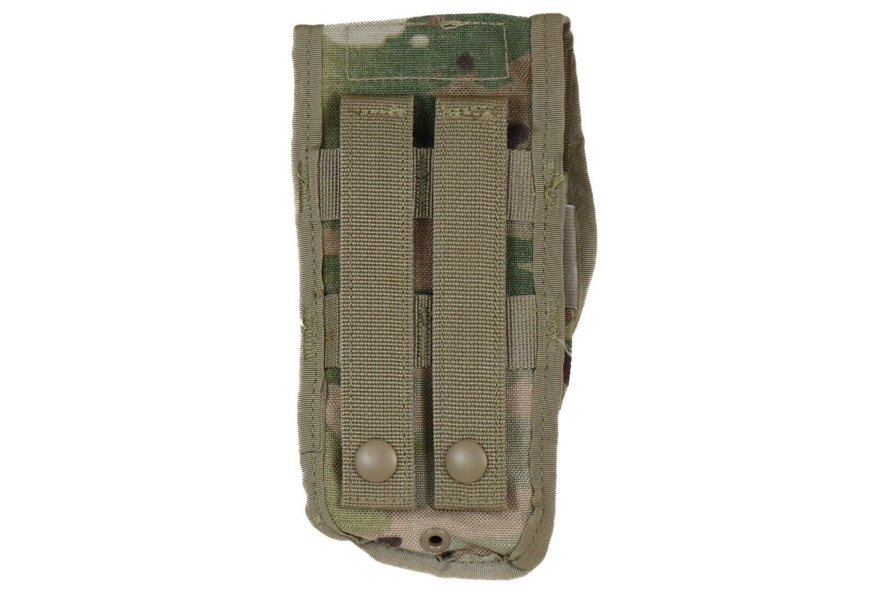 Lot Of 4 US Military MOLLE II Double Magazine Pouches - ACU Camo - Genuine Issue