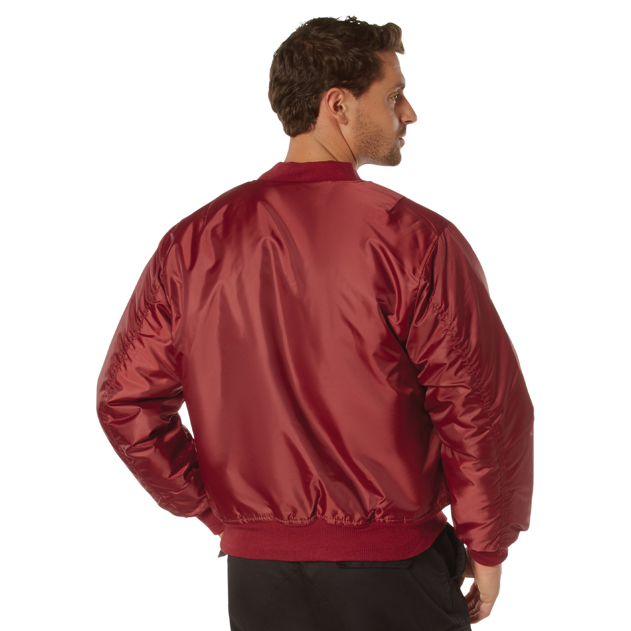 Red MA-1 Flight Jacket at Army Surplus World