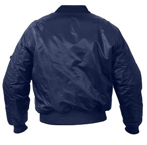 Navy Blue MA-1 Flight Jacket