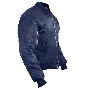 Navy Blue MA-1 Flight Jacket