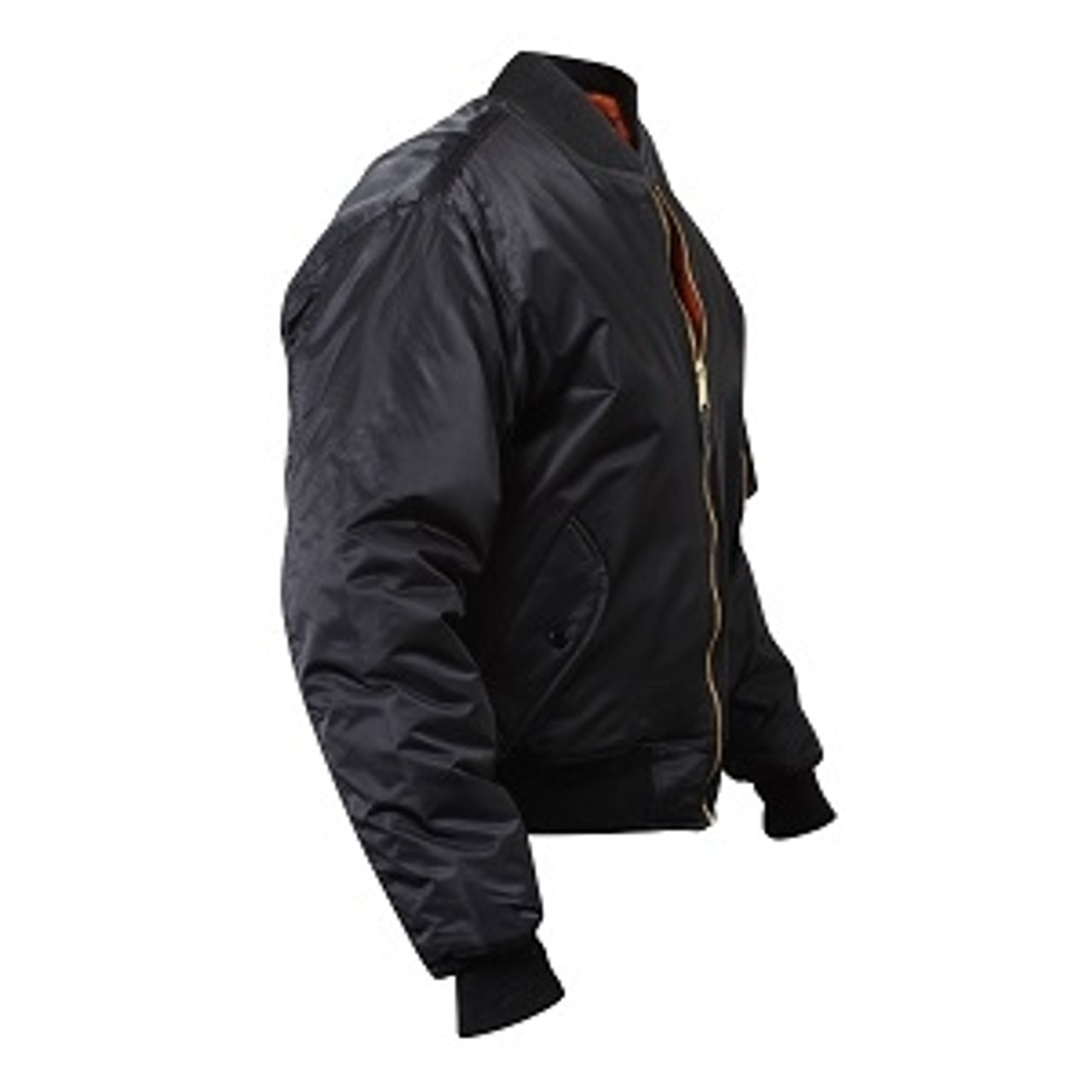 Black MA-1 Flight Jacket - Army Surplus World
