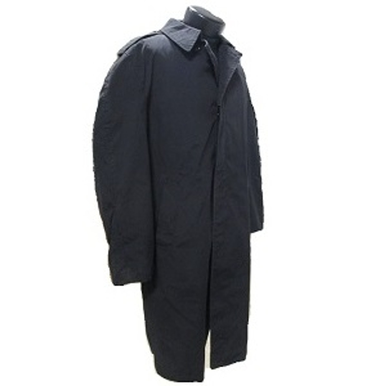US Military Black Trench Coat Men's at Army Surplus World