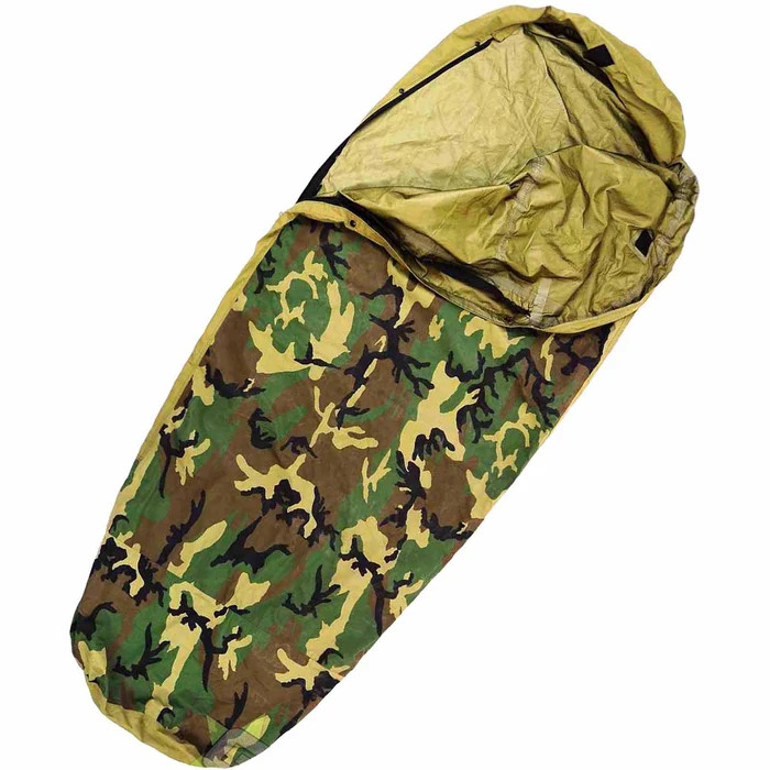 Used Woodland Camo Bivy Cover - Main Image