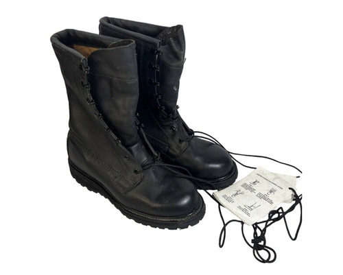 All Black Cold Weather Combat Boots-Used All Black Cold Weather Combat Boots-Used