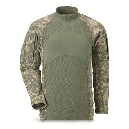 MASSIF US ARMY COMBAT SHIRT (ACS) FLAME RESISTANT ACU-No Logo MASSIF US ARMY COMBAT SHIRT (ACS) FLAME RESISTANT ACU-No Logo