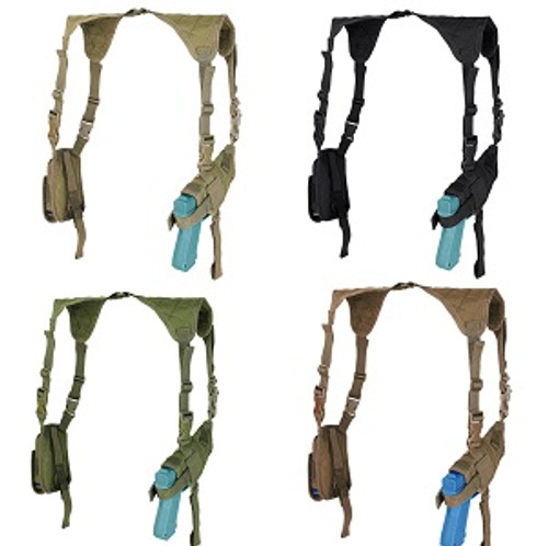 Condor Horizontal Shoulder Holster with Harness and Ammo Pouch