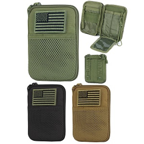 Condor Pocket Pouch with Flag Patch Condor Pocket Pouch with Flag Patch
