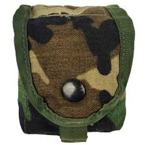 USGI Woodland Camo MOLLE II Grenade Pouch USGI Woodland Camo MOLLE II Grenade Pouch