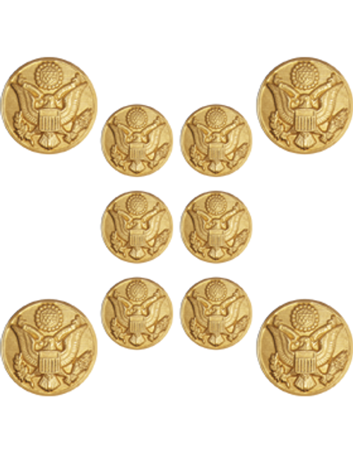 Army Male Short Shank Button Set Army Male Short Shank Button Set