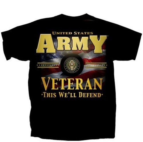 ARMY VETERAN STAR BAND T-SHIRT ARMY VETERAN STAR BAND T-SHIRT