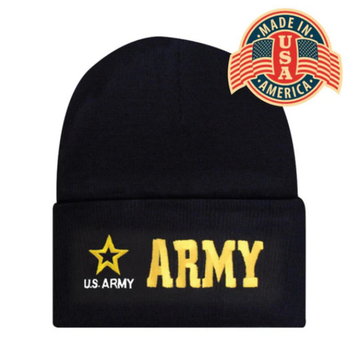 Army Cuffed Beanie