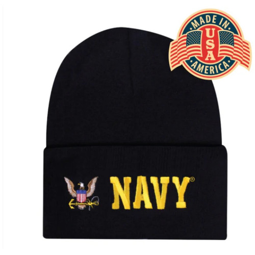 Navy Cuffed Beanie Navy Cuffed Beanie