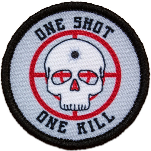One Shot One Kill Morale Patch One Shot One Kill Morale Patch