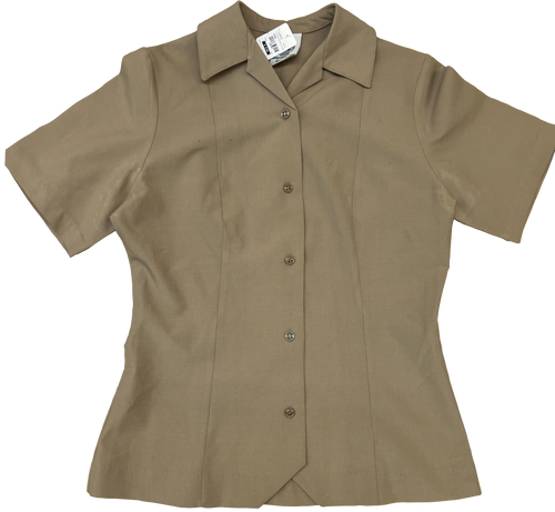 NAVY Women's Shirt - Khaki Poly NAVY Women's Shirt - Khaki Poly