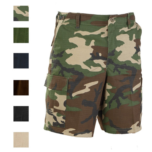 Military Style Ripstop BDU Shorts