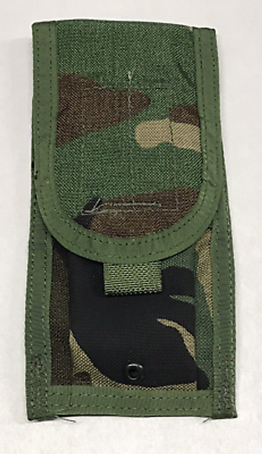 M81 Woodland MOLLE M4/M16 Double Mag Pouch