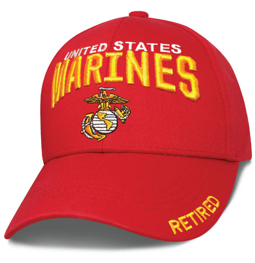 Bold Tactics: Marines Retired Red Cap 