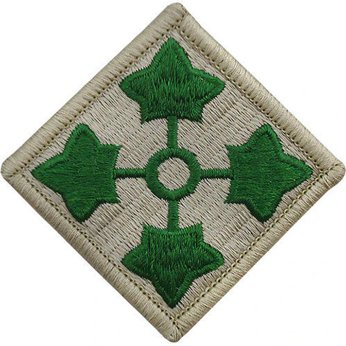 4th Infantry Division Full Color Patch 4th Infantry Division Full Color Patch