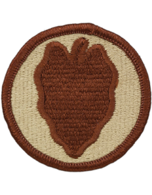 24th Infantry Division Desert Patch 24th Infantry Division Desert Patch