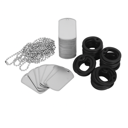 Bulk Dog Tag Components