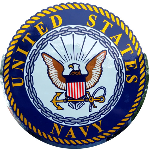 U.S. Navy Circle Sticker U.S. Navy Circle Sticker