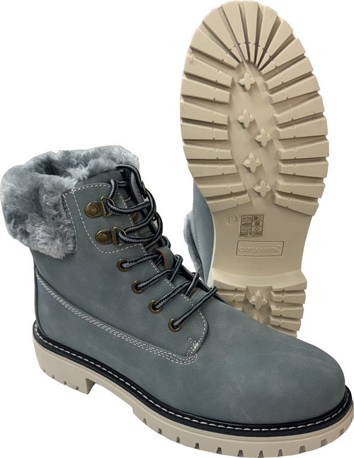 Carlkarida 6" Blue Boot - SIDE