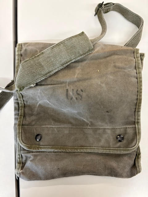 US Military Canvas Map Bag