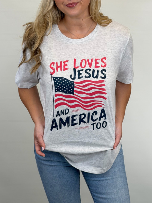 She Loves Jesus & America Too