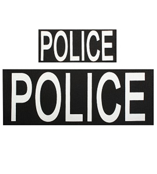 Police Back Patch Set Police Back Patch Set