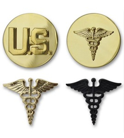 Army Medical Branch Insignia - Officer and Enlisted Army Medical Branch Insignia - Officer and Enlisted