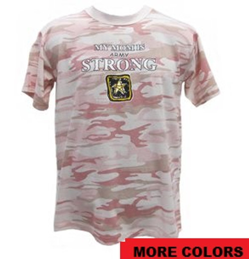 Kids My Mom is Army Strong T-Shirt Kids My Mom is Army Strong T-Shirt