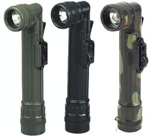 GI Type Military Style Mini Right Angle Flashlight