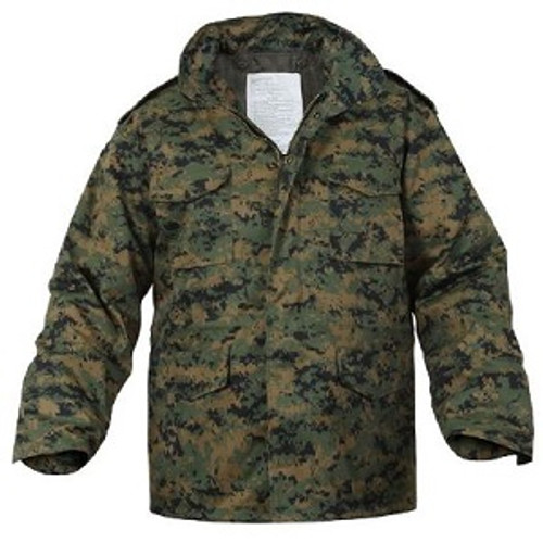 Woodland Digital Camo M65 Field Jacket Woodland Digital Camo M65 Field Jacket