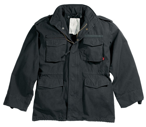 【markaware】m65 field jacket black size3 SURPLUS CLASSIC US MILITARY M65 FIELD JACKET MENS ARMY PARKA