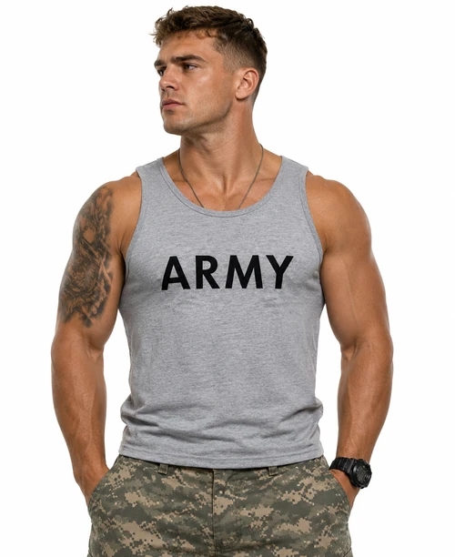 Army PT Shirt - Tank or Muscle
