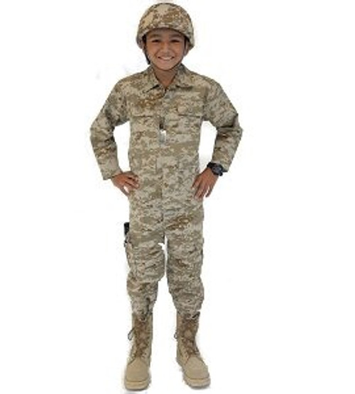 Kids Desert Digital Camouflage Costume Kids Desert Digital Camouflage Costume