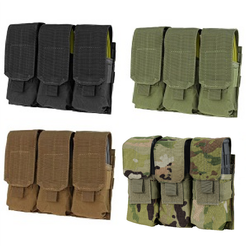 Condor Molle Triple M4 Mag Pouch .223 5.56 mm Condor Molle Triple M4 Mag Pouch .223 5.56 mm