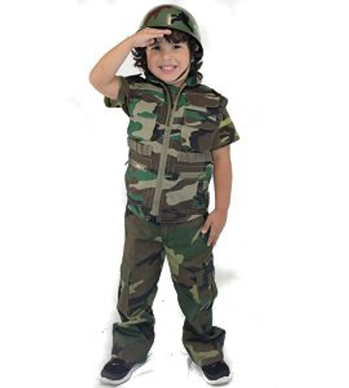 Childs Full Camo Set - Woodland Camo Childs Full Camo Set - Woodland Camo