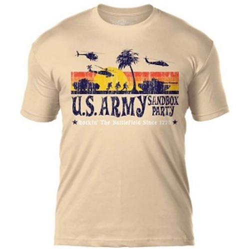 US Army 'Sandbox Party' Rockin the Battlefield T-Shirt US Army 'Sandbox Party' Rockin the Battlefield T-Shirt