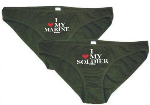 I Love My Soldier Panties I Love My Soldier Panties