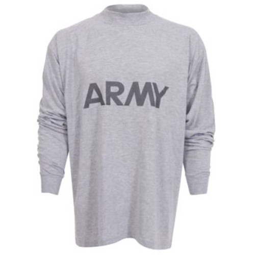 Used Army Long Sleeve PT Shirt