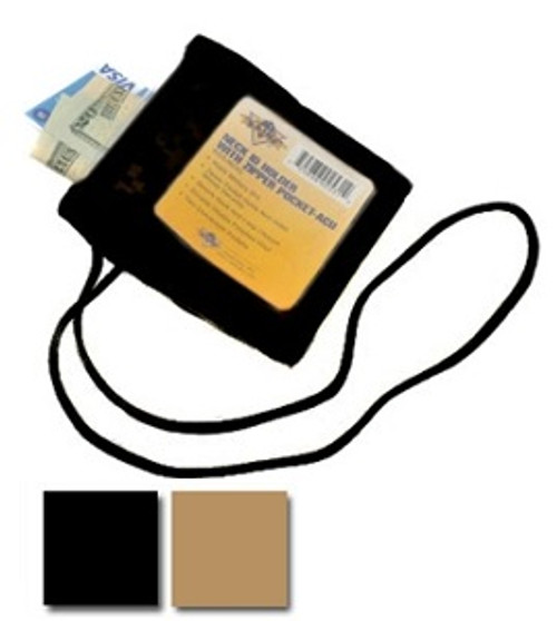 Zippered Neck ID Holder Zippered Neck ID Holder