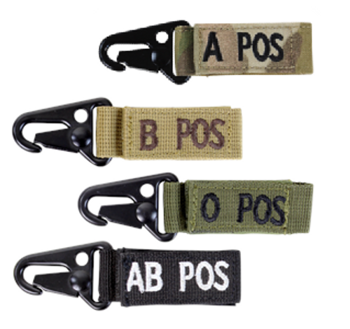 Condor Blood Type Keychain Condor Blood Type Keychain
