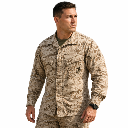 USGI USMC Desert Digital Fatigue Shirts