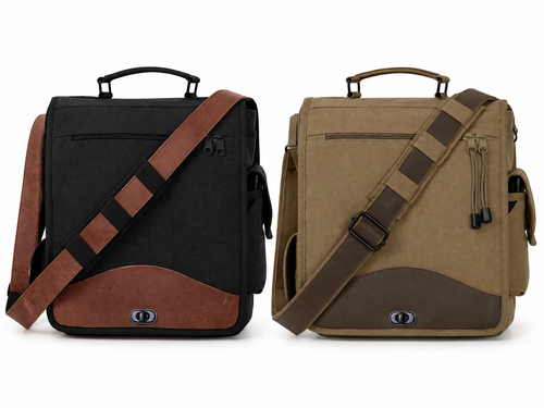 M-51 Engineers Field Bag with Leather Accents