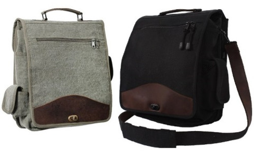 M-51 Engineers Field Bag with Leather Accents